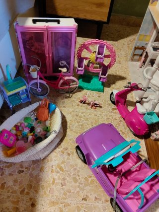 Casa de muñecas grande para Barbie