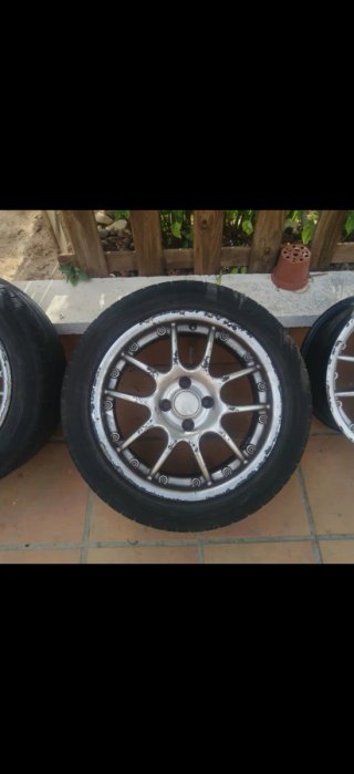 4 Llantas de alumino Amt Design  (4 Tornillos)