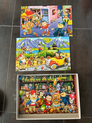 Pack 2 Puzzles Galt y Enid Blyton