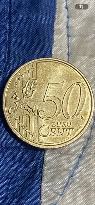 Moneda de 50 centimos
