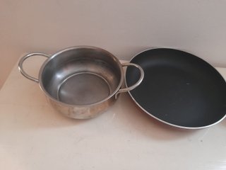 Set Casseruola Inoxriv e Padella