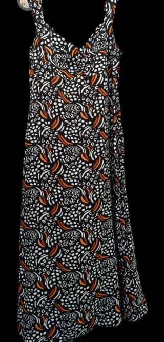 Vestido largo Sfera estampado
