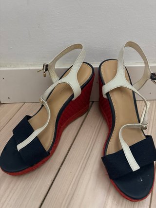 Sandalias Tommy Hilfiger Mujer Rojas y Azules