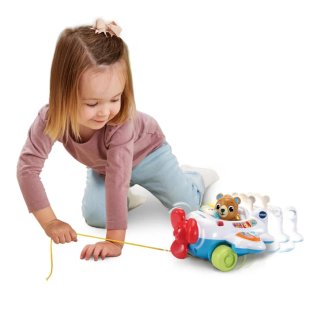 Avión Vtech Oso Piloto Juguete Arrastre 9+