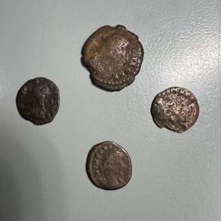 Lote 4 Monete Romane in Bronzo
