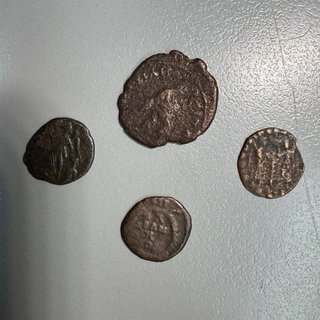 Lote 4 Monete Romane in Bronzo