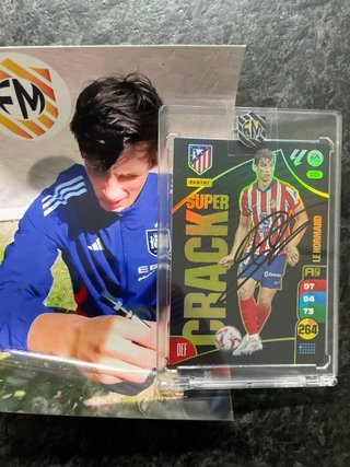 Botas Griezmann firmadas+Cromo firmado Le Normand