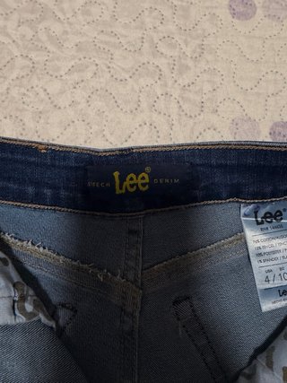 Shorts vaqueros Lee talle alto