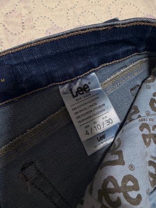 Shorts vaqueros Lee talle alto
