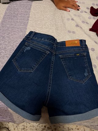 Shorts vaqueros Lee talle alto