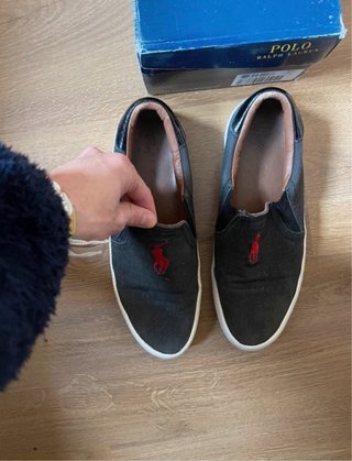 Zapatillas/alpargata Ralph Lauren Negra Talla 42.5