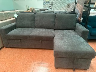 Sofá Cama chaise longue  234cm con Arcón