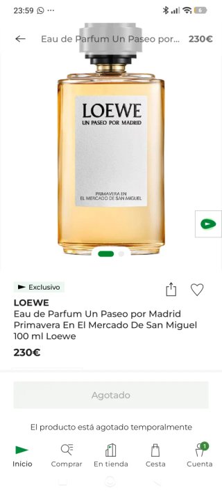 Loewe Primavera en el Mercado de San Miguel 100ML