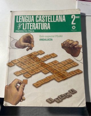 Lengua castellana y literatura, 2 BACH.