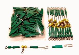 100 Enganches Rápidos Pesca Surfcasting, 10 Urfes.