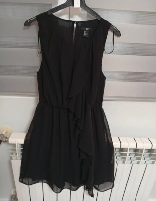 Vestido negro H&M