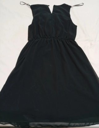 Vestido negro H&M