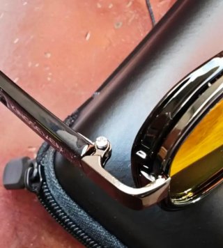 Gafas Sol KINGSEVEN Cristal Naranja Diseño+ Estuch