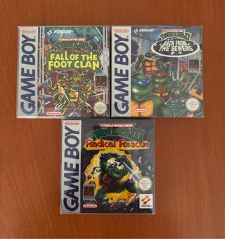 Game Boy Konami Teenage Mutant Hero Turtles
