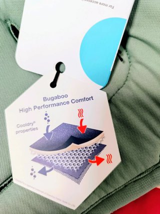 Pack-verano. Capota+colchoneta Bugaboo verde menta
