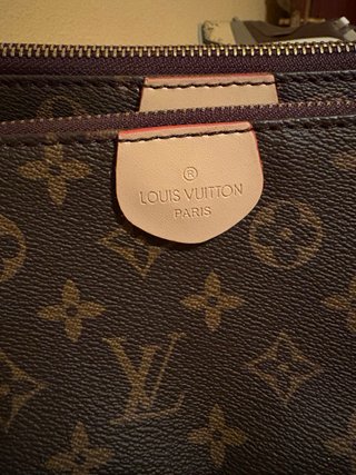 Borsa Louis Vuitton Marrone e Rosa