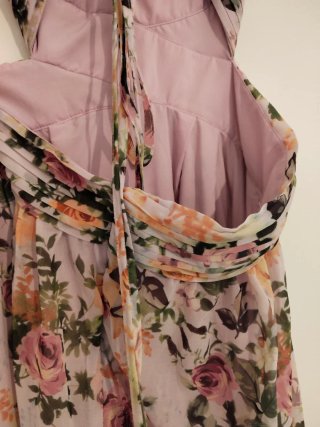 Vestido largo floral verano