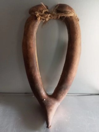 Collar de cuero para ganado