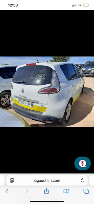 Renault megane Scenic 2016