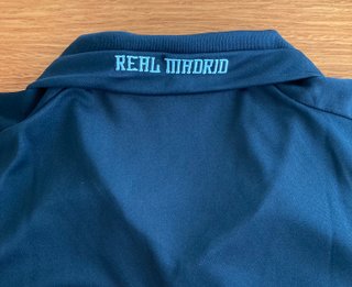 Camiseta Real Madrid 2009-2010 Adidas Azul Marino