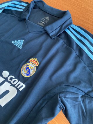 Camiseta Real Madrid 2009-2010 Adidas Azul Marino