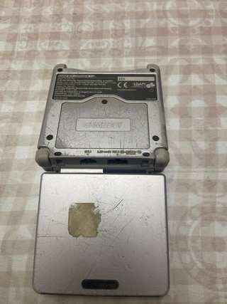 Nintendo Game Boy Advance SP Plata