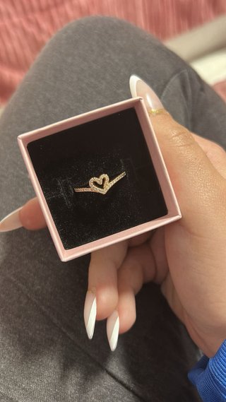 Anillo Pandora Corazón Plata y Circonitas