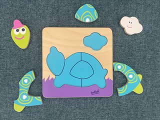 Puzzle in legno Boikido Montessori