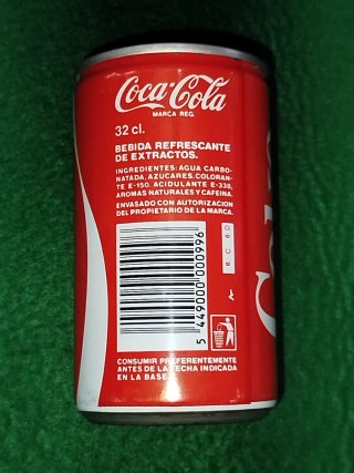 Lata Coca-Cola Mundial 86 México