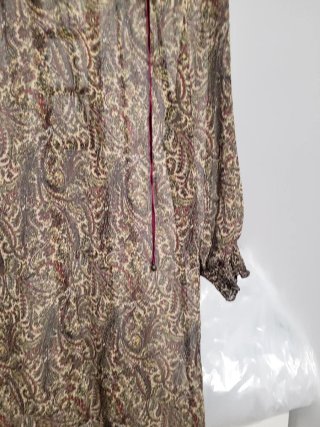 Vestido Trucco estampado paisley talla S