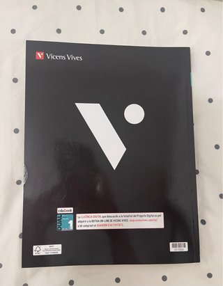 Libro de Filosofía (Vicens Vives) - Sin usar