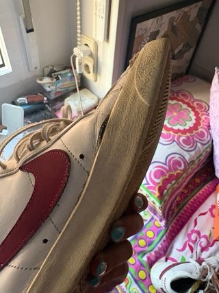 Zapatillas Nike Blazer Blancas y Rojas
