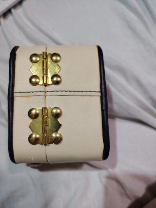 Neceser Nancy Azul y Beige