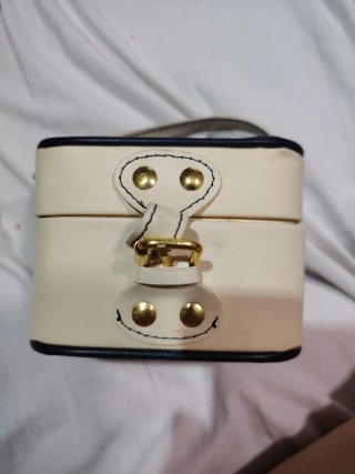 Neceser Nancy Azul y Beige