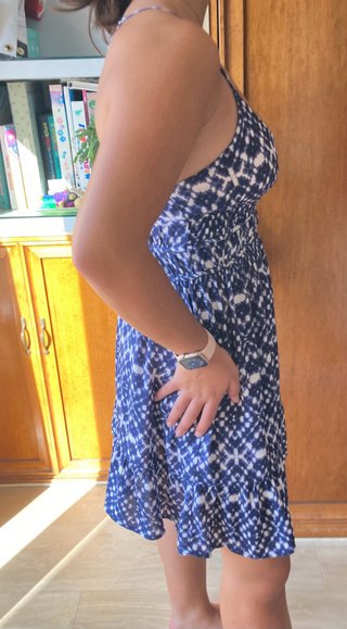 Vestido Veraniego Estampado Green Coast