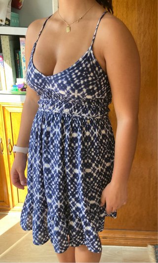 Vestido Veraniego Estampado Green Coast