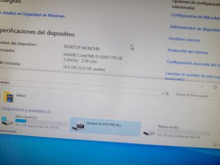 Ordenador torre pc HP EliteDesk i5