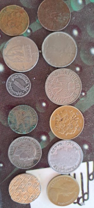 Lote monedas antiguas. Por separado 10€