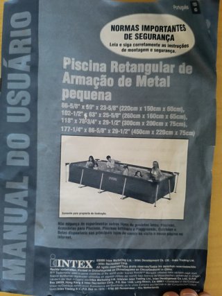 Piscina Intex Rectangular 3x2m