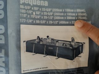 Piscina Intex Rectangular 3x2m