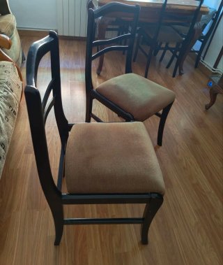 Mesa comedor extensible con 6 sillas / VENTA URGEN