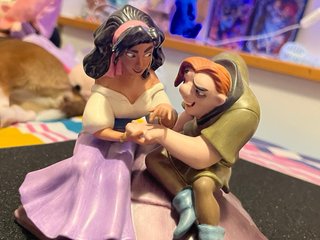 Figura Esmeralda y Quasimodo Disney WDCC