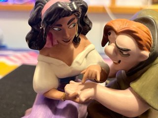 Figura Esmeralda y Quasimodo Disney WDCC