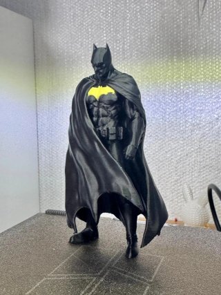 Figura Batman Murciélago Amarillo 3D