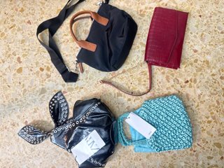 4 bolsas de mujer marcas Zara y mango